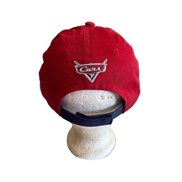 Disney Store Lightning McQueen Cars Red & Blue Baseball Cap Size M - Picture 3 of 6